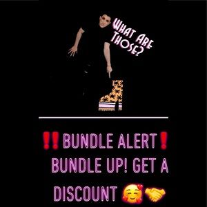 Make it a bundle and I will take few dollars off🥳 (disregard the pricing below)
